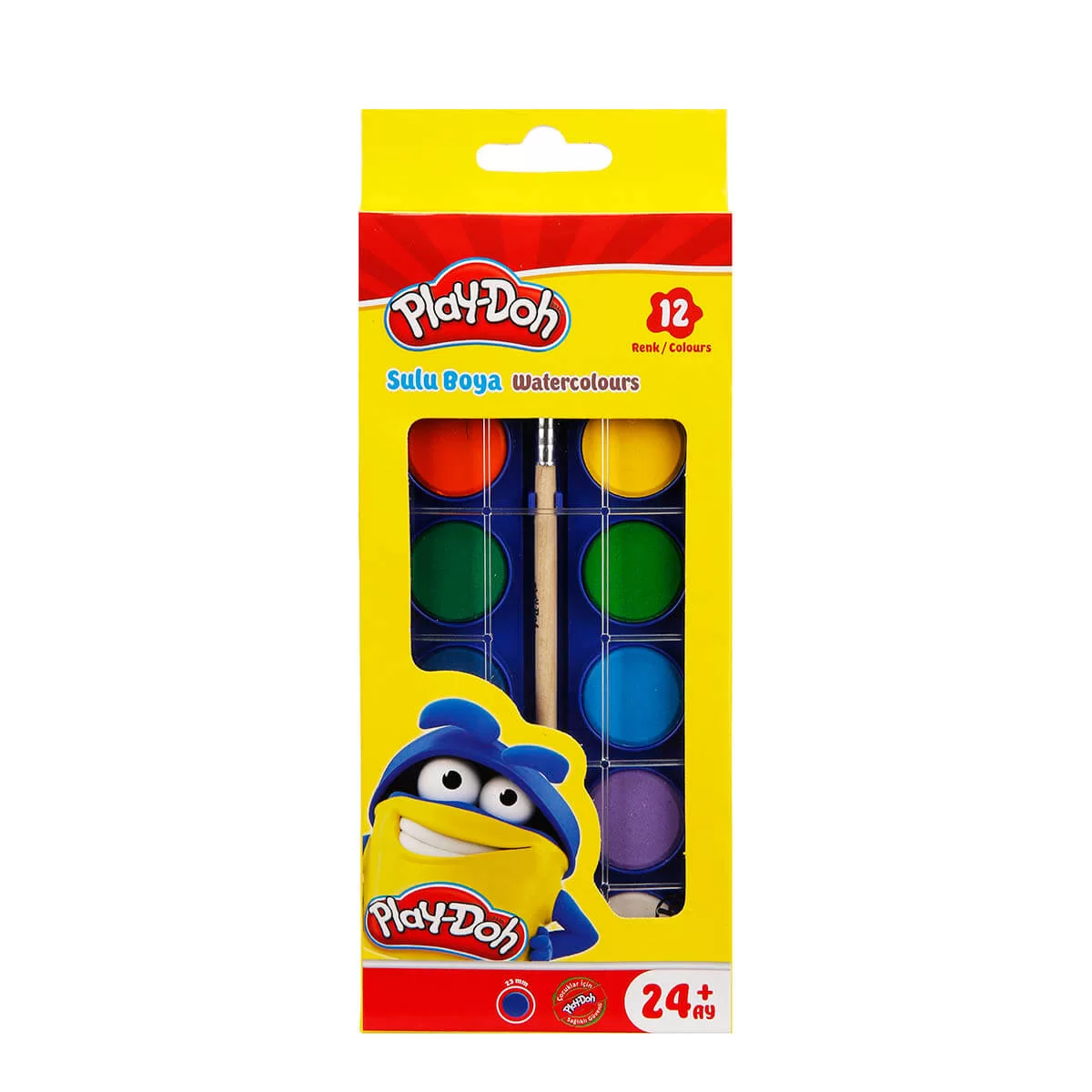Play-Doh Sulu Boya Küçük 12 Renk PLAY-SU002
