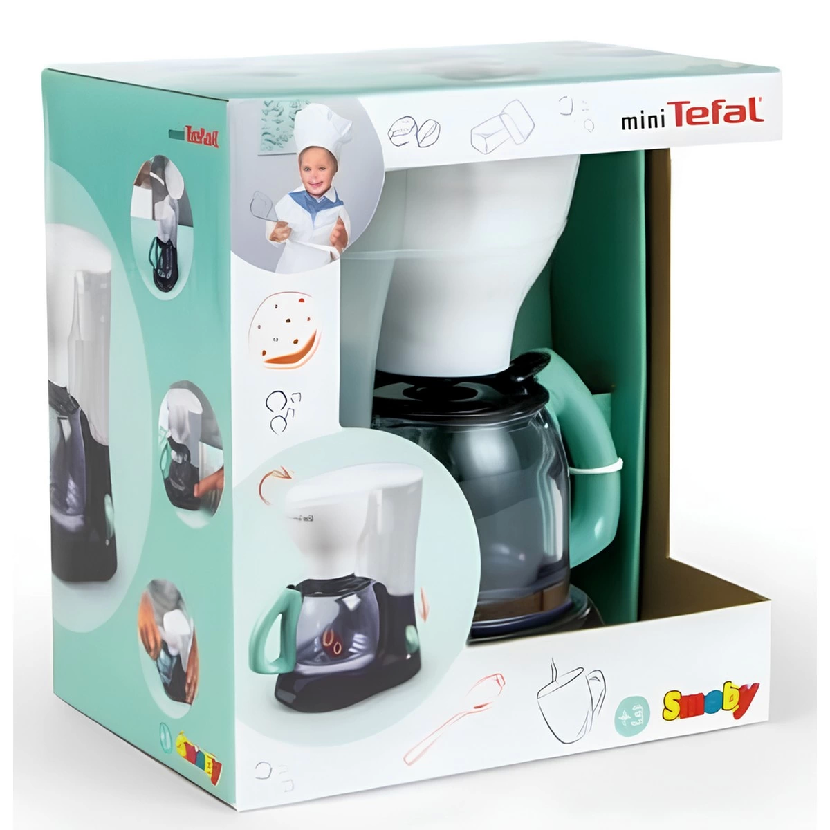 Smoby Tefal Filtre Oyuncak Kahve Makinesi - OYUNCAKTIR