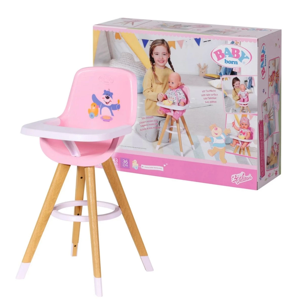 Baby Born Highchair - Baby Born Mama sandalyesi - ZBB829271