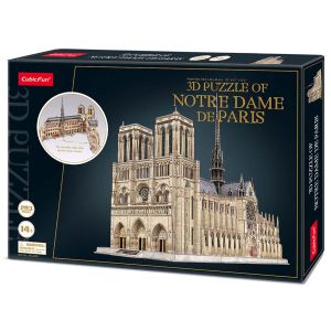 Cubic Fun 293 Parça 3D Puzzle Notre Dame