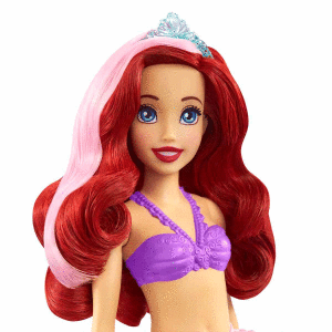 HLW00 Disney Prenses Muhteşem Renk Değiştiren Saçlı Deniz Kızı Ariel