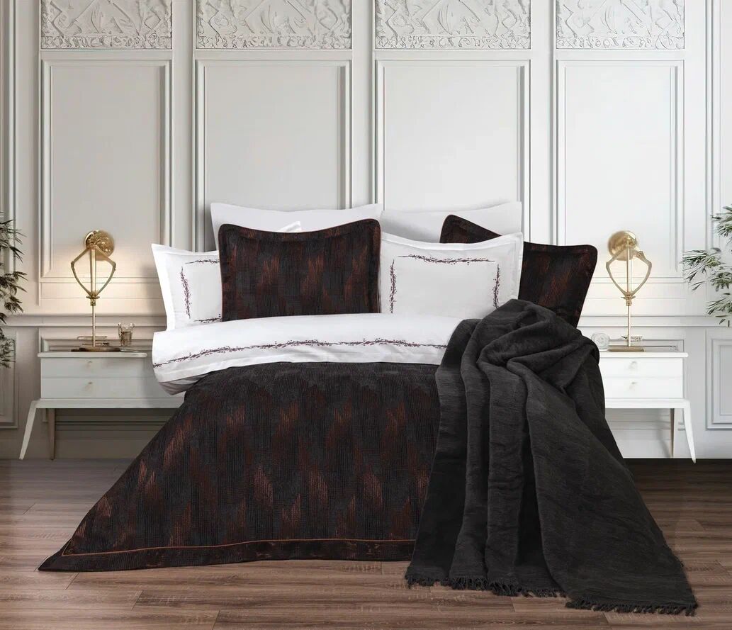 Hobby Trendy Ritim  Çeyiz Seti Kiremit