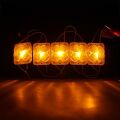 Powermaster PM-14715 12 Volt 2 Watt Sarı Yanıp Sönen Çakar 4333-3030 Modül Led 43x33x28mm