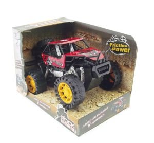 Rock Crawler Metal Büyük Sürtmeli Arazi Aracı Kırmızı