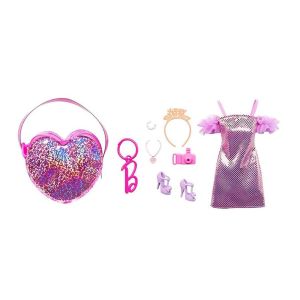 HJT42 Barbie'nin Mini Çanta Aksesuarları - Stokta Olan Gönderilir