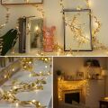 3 Metre Yaldızlı Gold LED Işık – Dekoratif Ortam Aydınlatması