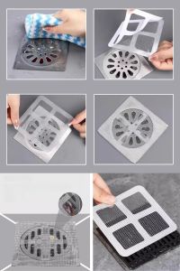 10\'lu Banyo ve Mıutfak Lavabo Koku Önleyici ve Haşere Böcek Önleyici Gider Filtresi