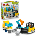 LEGO DUPLO Kasabası 3'ü 1 Arada İnşaat Araçları 10475