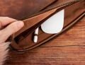 Awe 16 inç MacBook Ve Pc Uyumlu Deri Kılıf TN2 Kahve