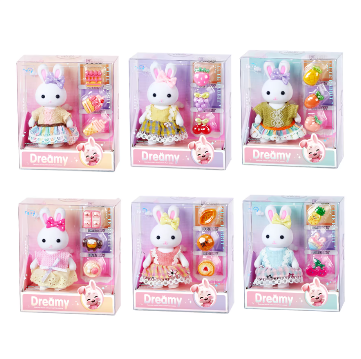Bay Dreamy Mini Tavşan Aksesuarlı Figür-2