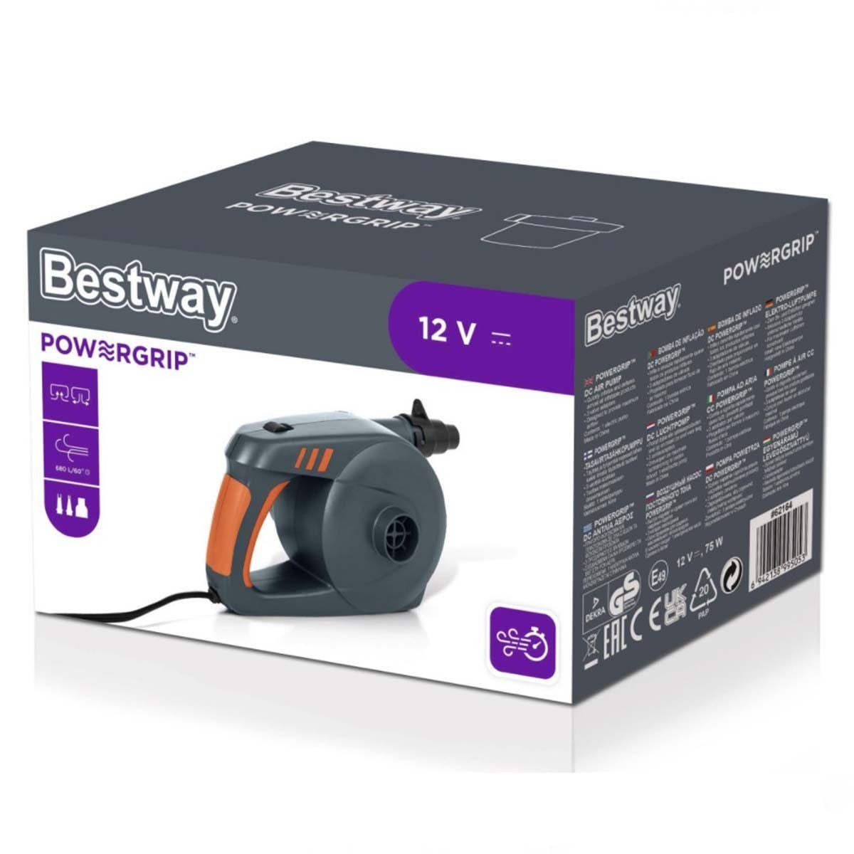 Bestway Powergrip 12V Elektrikli Pompa BW62164
