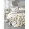 Cotton Box Çift Kişilik Nevresim Takımı Minimal Evo Gri