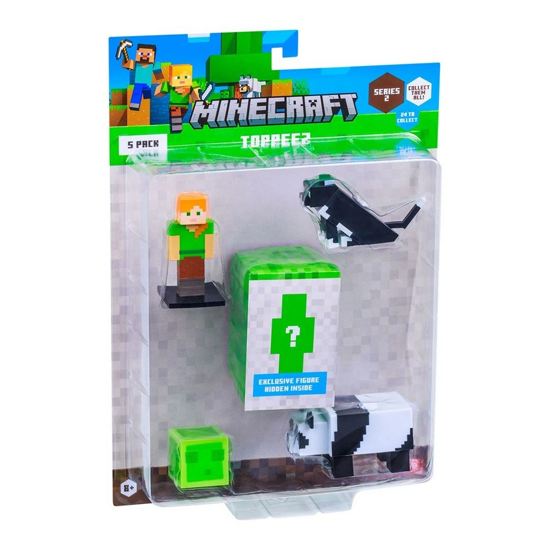 Minecraft 3D Toppeez 5'li Figür Seti