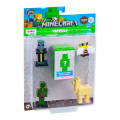 Minecraft 3D Toppeez 5'li Figür Seti - Stokta Olan Gönderilir