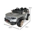 94-557 Fenomen Kumandalı Akülü Araba 4x4 12 Volt Gri -Akar