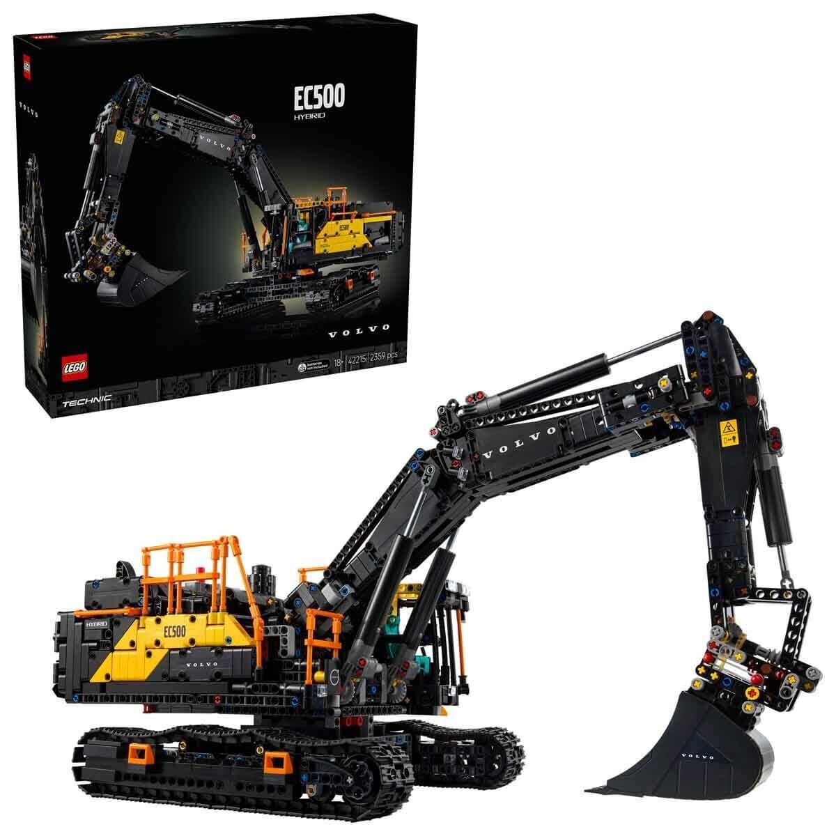 42215  Technic Volvo Ec500 Hybrid Ekskavatör 2359 Parça +18 Yaş