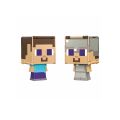 HTL43 Minecraft Flippin' Figs 2si 1 Arada Figürler - 1 Adet Stokta Olan Gönderilir