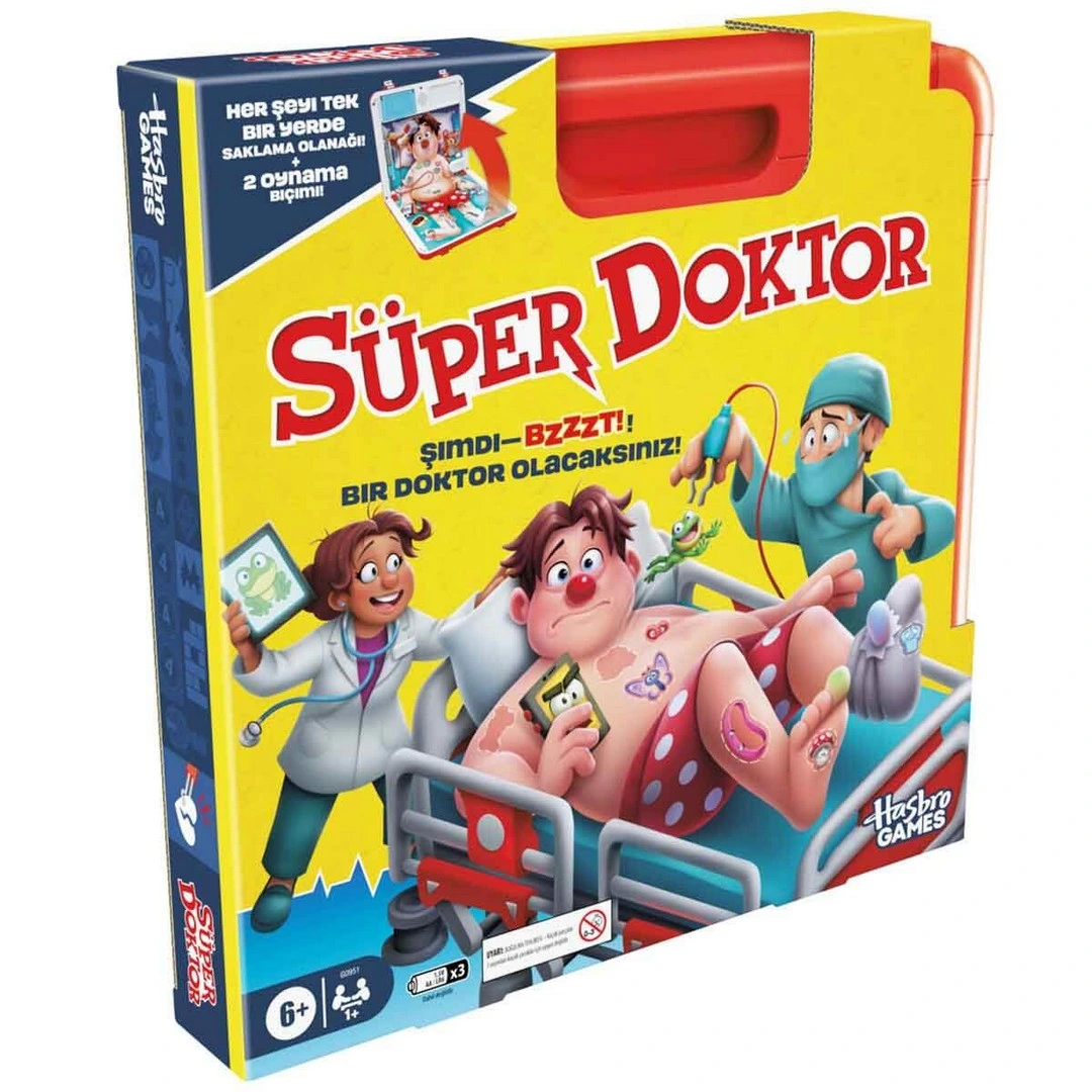Sesli ve Işıklı Süper Doktor Kutu Oyunu - INT-G0951