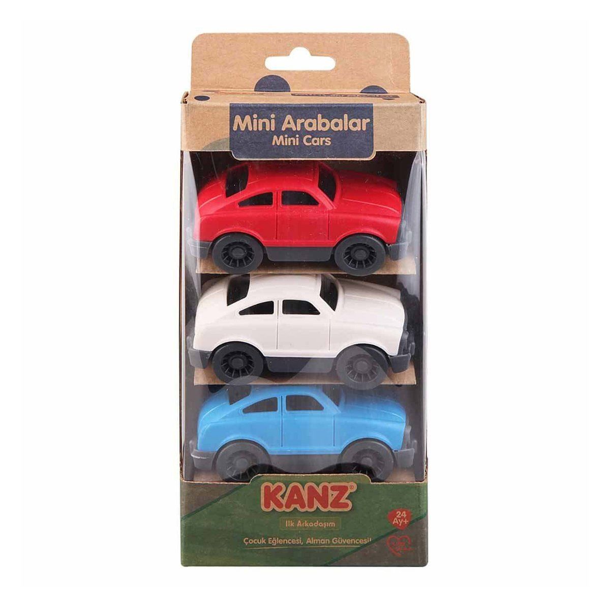 30812 Kanz 3'lü Mini Arabalar / +24 ay