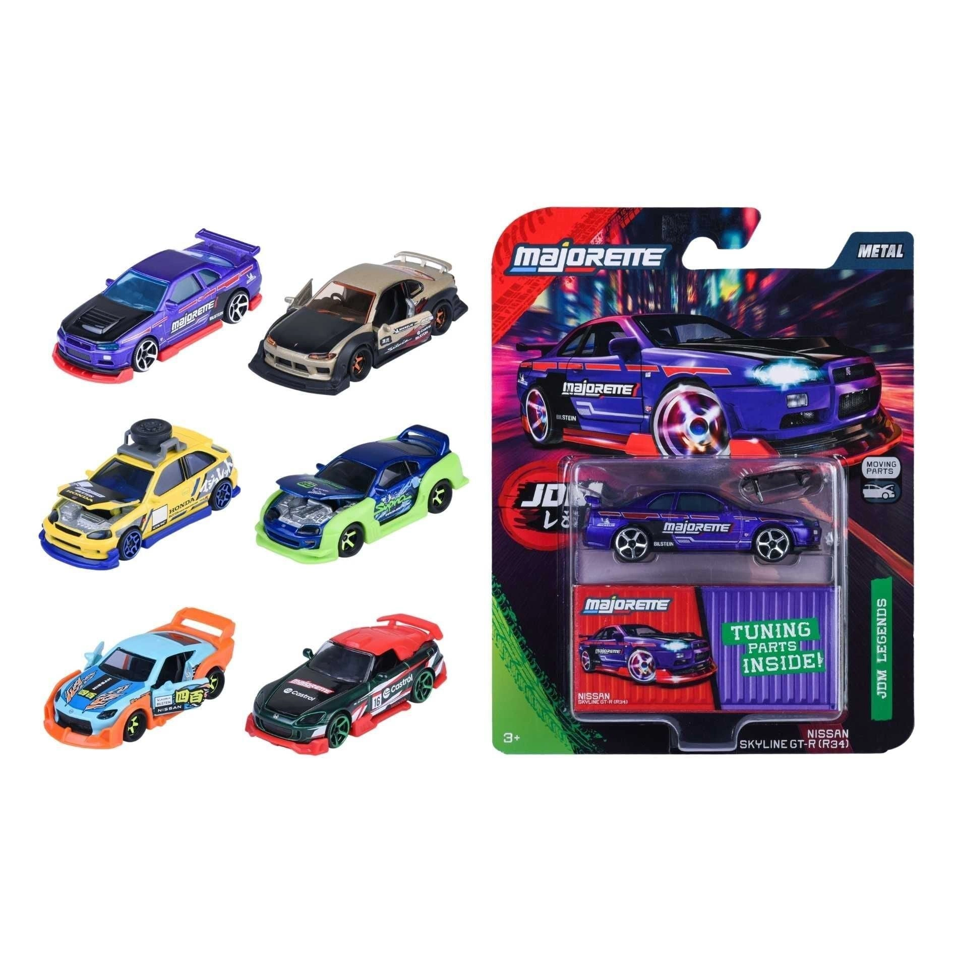Simba JDM Legends Deluxe Cars 6 Asorti