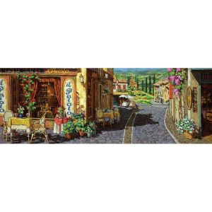 21006 Puzzle 1000/PANOROMİK RİSTOTANT PUZZLE 1000 PARÇA