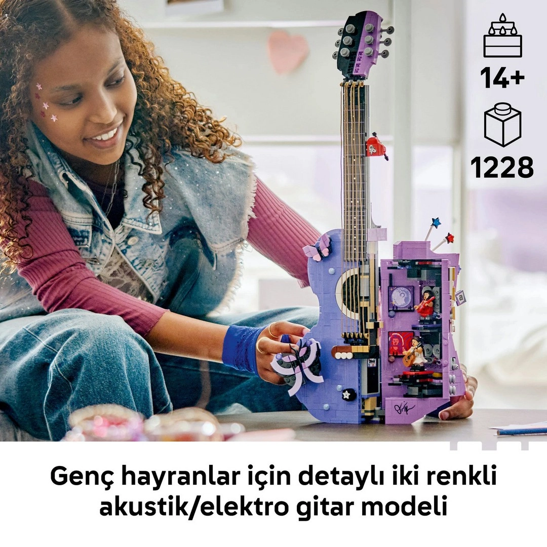 LEGO Editions Olivia Rodrigo’nun İki Renkli Gitarı 43031