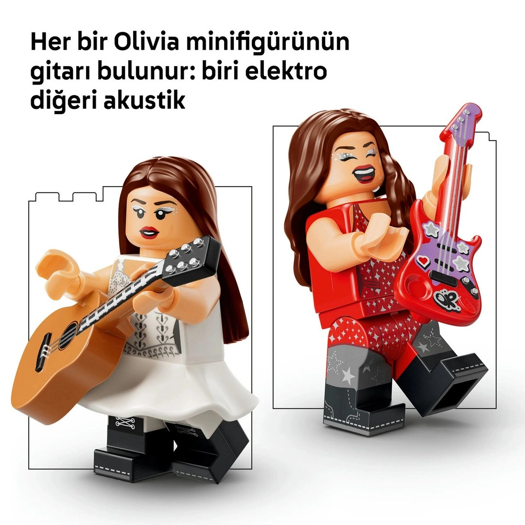 LEGO Editions Olivia Rodrigo’nun İki Renkli Gitarı 43031