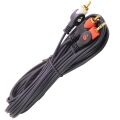 Powermaster PM-1943 2RCA - 3.5Mm Stereo 5 Metre Erkek Kablo