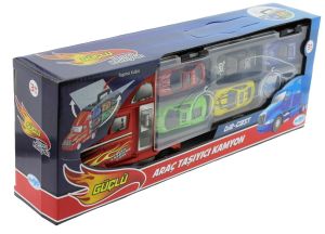 Taşınabilir Die Cast Metal Araçlı Kamyon