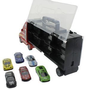 Taşınabilir Die Cast Metal Araçlı Kamyon