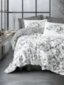 Cotton Box  Dual Tek Kişilik Nevresim Takımı Florva Antrasit