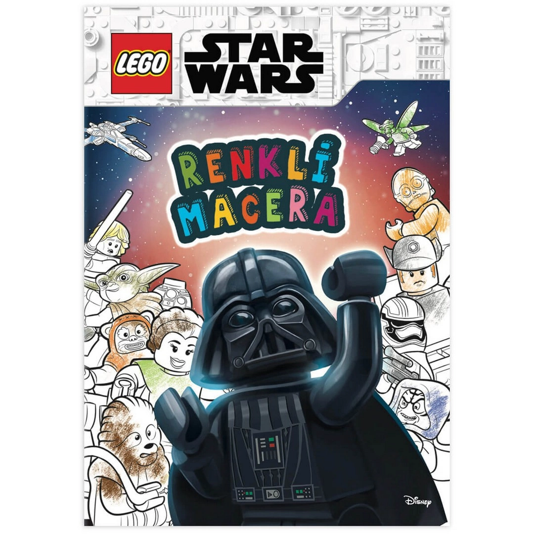Lego Star Wars Renkli Macera Boyama Kitabı