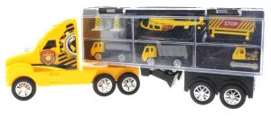 Taşınabilir Die Cast Metal Araçlı İnşaat Kamyonu