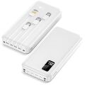 Powerway TX209 20.000mAh Kablolu Dijital Göstergeli Fenerli Powerbank Dahili Telefon Stand (MİCRO - TYPE C - LİGHTNİNG)