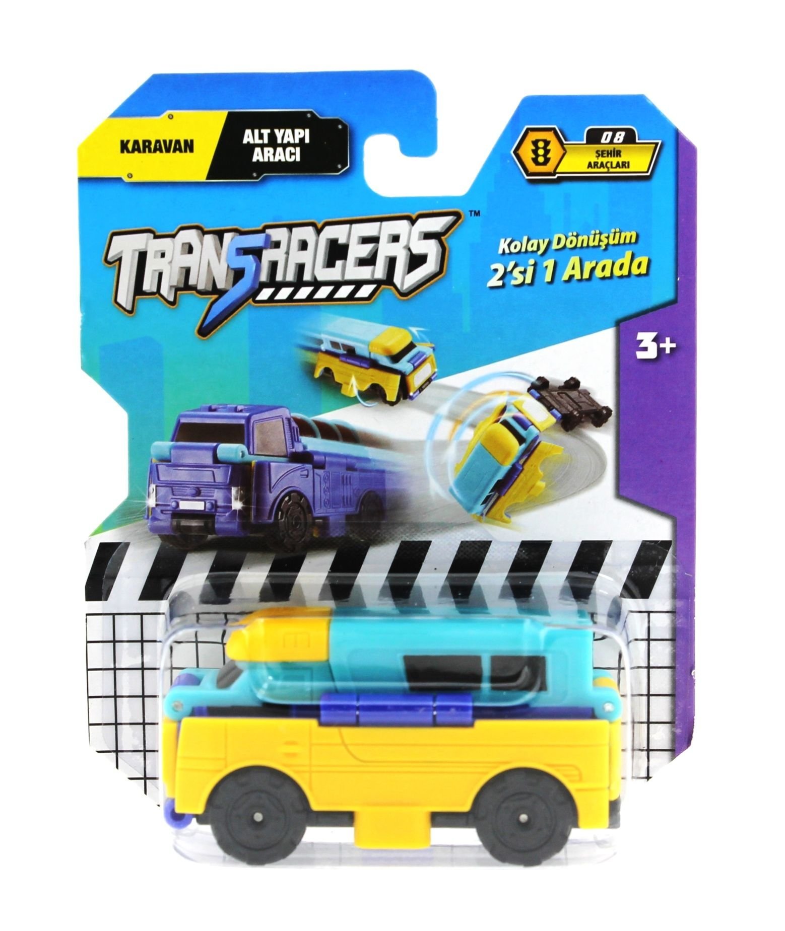 Transracers Dönüşen Araçlar Karavan / Alt Yapı Aracı