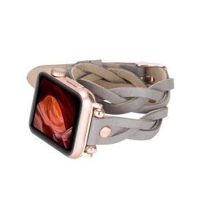 Apple Watch Uyumlu Deri Kordon Peggy 38-40-41mm DTRTRST9
