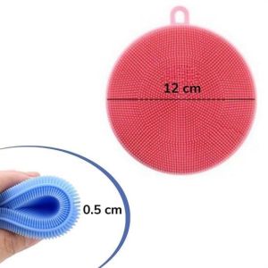 2\'li Kir Tutmaz Tırtıklı Yüzey Bulaşık Yıkama Pedi