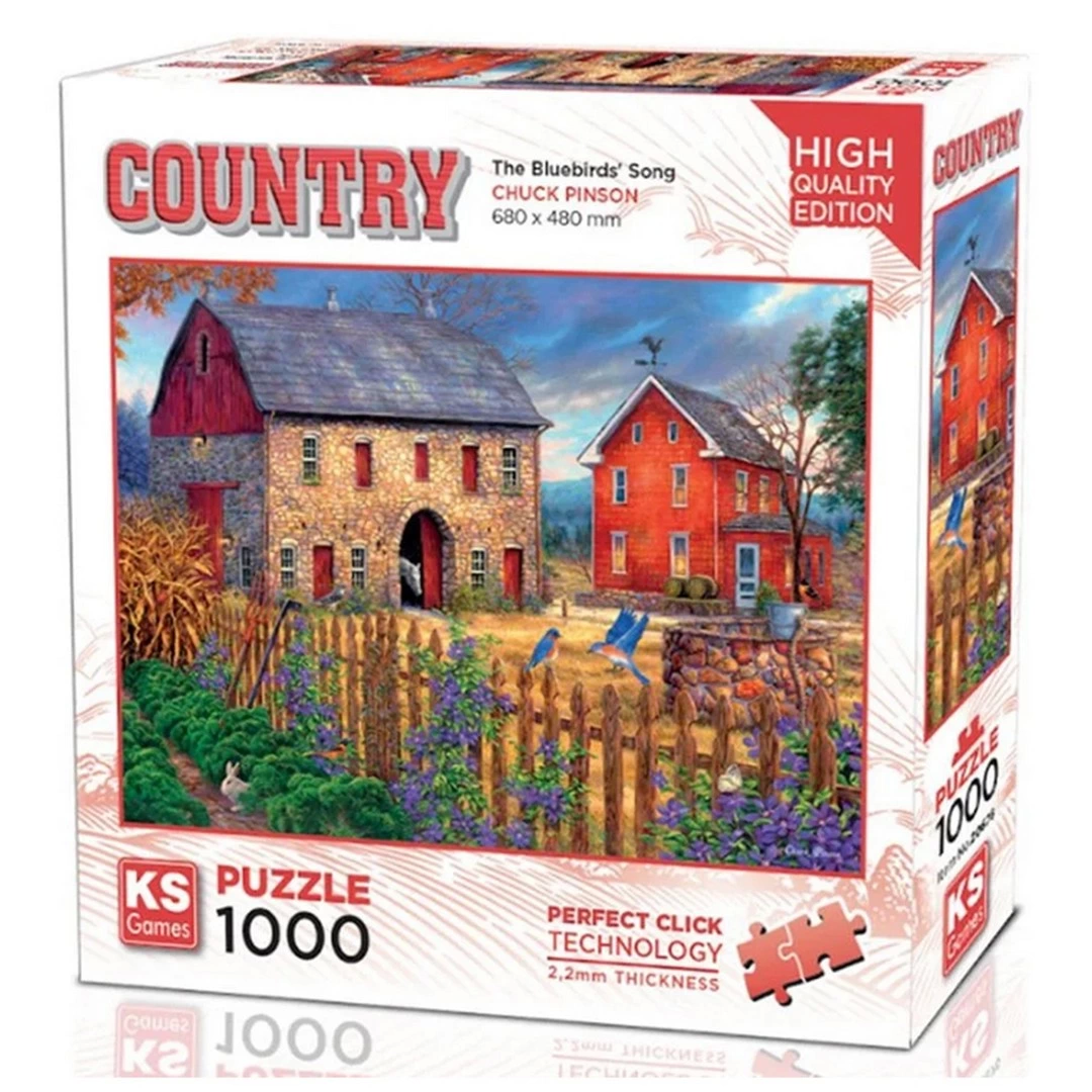 Ks Games Bluebirds's Song Puzzle 1000 Parça 20676