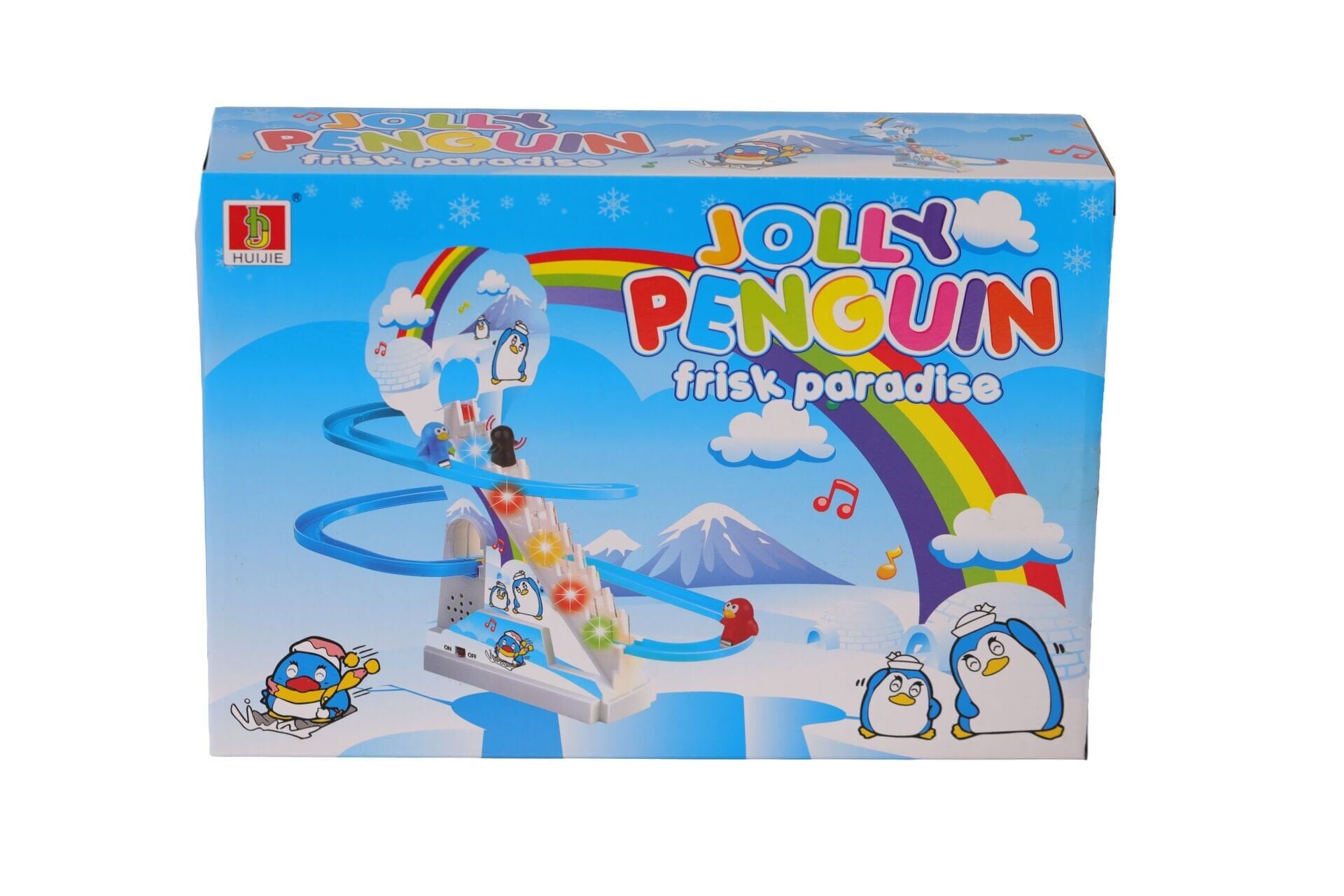 587-2  KUTULU MERDİVENLİ PİLLİ PENGUEN