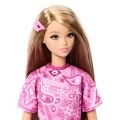 JJN62 Barbie Fashionistas - Damla Desenli Elbise