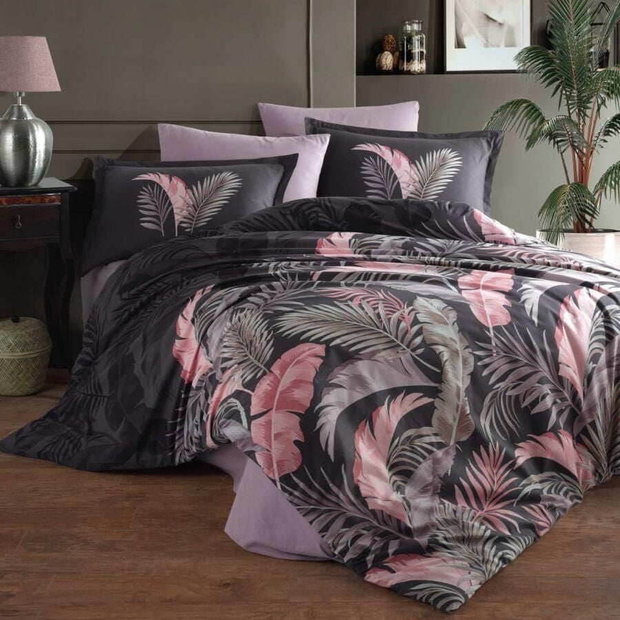 Clasy Tek Kişilik Ranforce Nevresim Takımı Hena V1