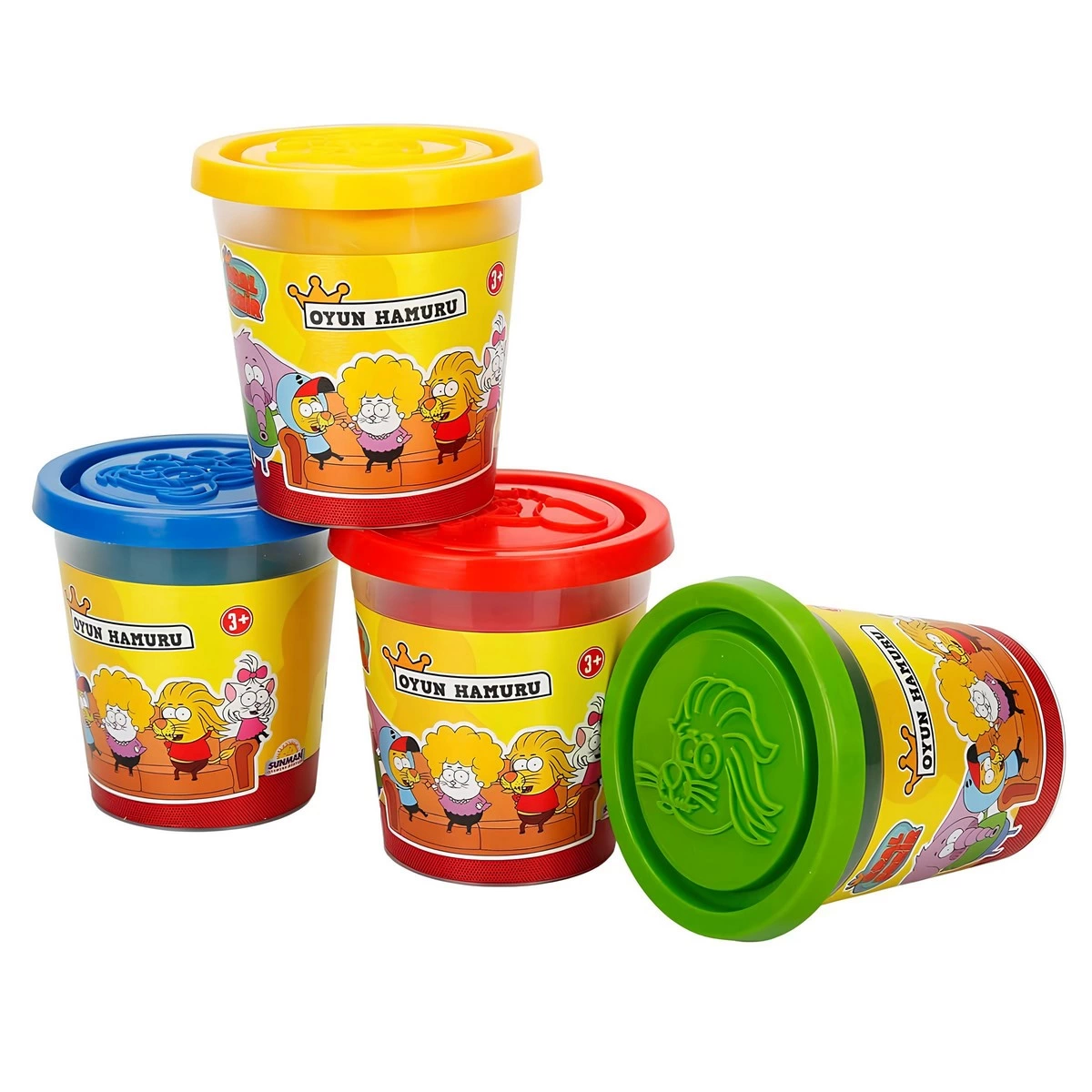 Kral Şakir 4'lü Oyun Hamuru 560 gr