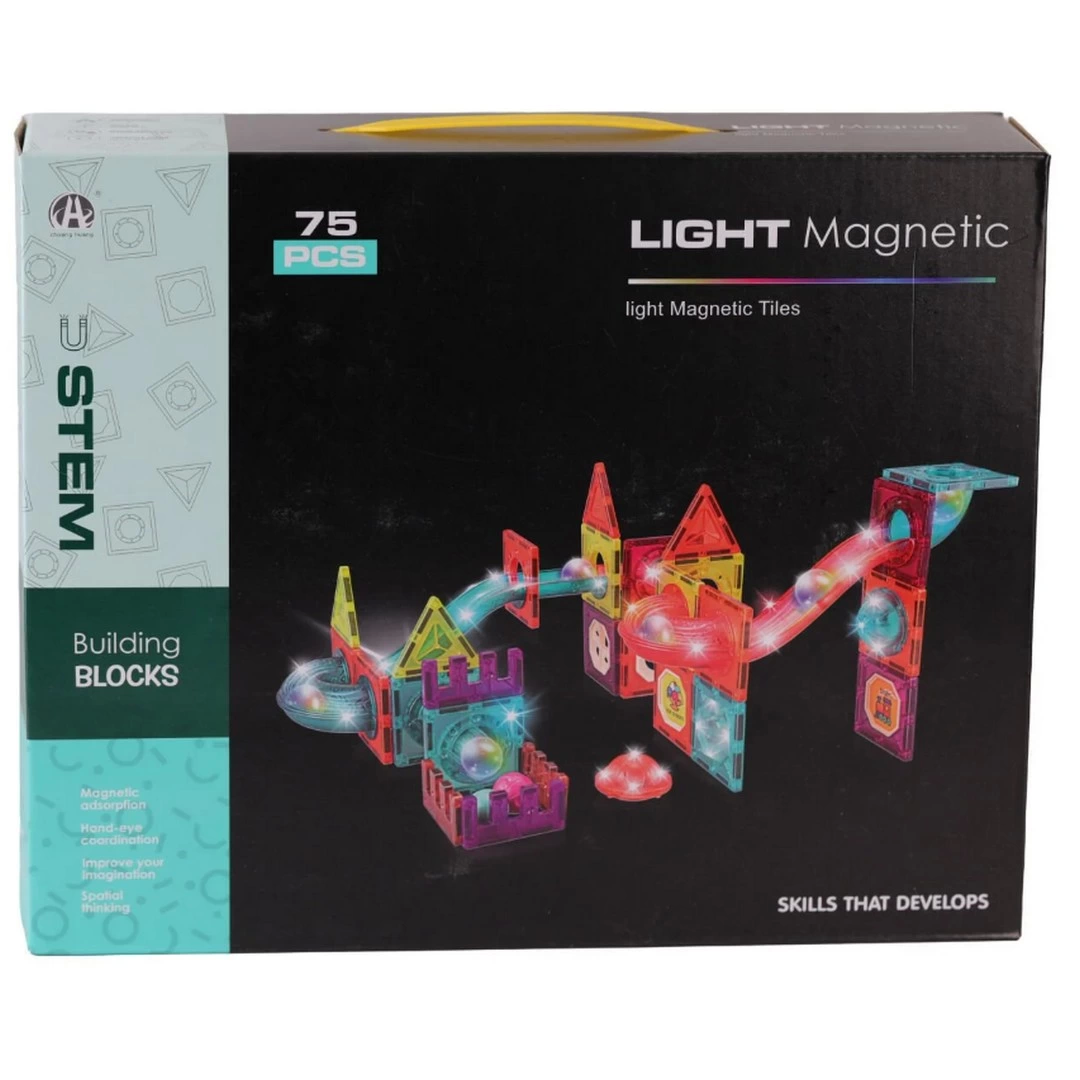Magnetic Tiles Light Version 75 Parça