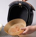 50 Adet Air Fryer Pişirme Kağıdı Tek Kullanımlık Hava Fritöz Yağ Geçirmez Yapışmaz Tabak Model