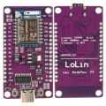 ESP-07 Modüllü NodeMCU V3 Mor Geliştirme Kartı IoT Projeleri İçin USB-C Haberleşme Modülü