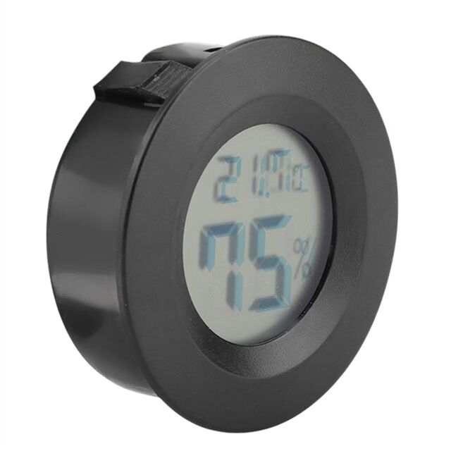 Powermaster PM-24303 Yuvarlak Dijital Mini Nem Ölçer Termometre - Higrometre
