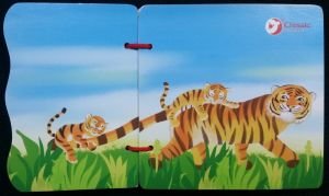Classic World Ahşap Hayvan Ailesi Kitabım