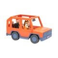 BLUEY 17661 Bluey 4x4 Büyük Araç ve Chilli Figür Set