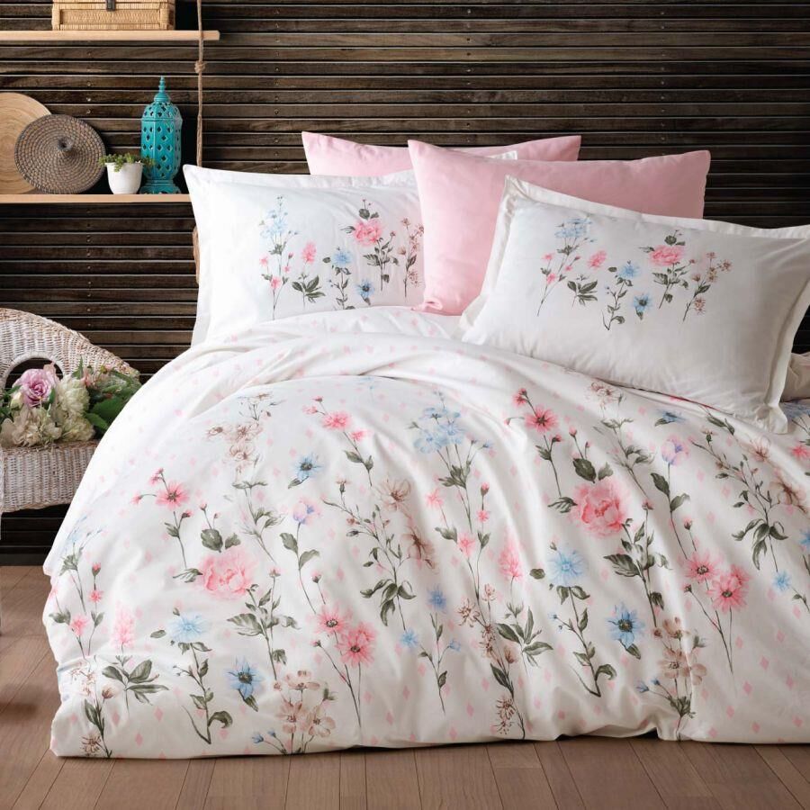 Clasy Tek Kişilik Ranforce Nevresim Takımı Palitra V1