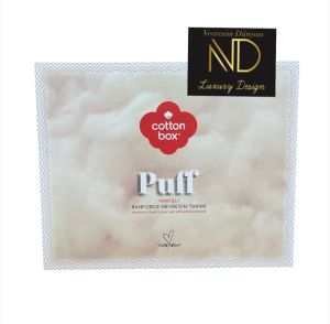 Cotton Box Puf Nakışlı Ranforce Çift Kişilik Nevresim Takımı Elio Bakır Siyah